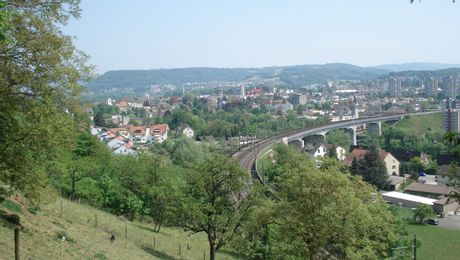 Blick auf Brugg
