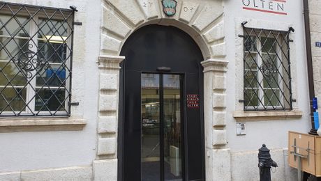 Aussenansicht der Stadtbibliothek