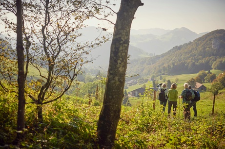 Aussicht im Naturpark Thal © Christian Aeberhard