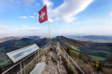 Aussicht von der Belchenflue Aussicht von der Belchenflue