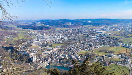 Aarburg Ausblick