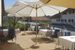 Die Terrasse des Café und Bistro Träffpunkt Die Terrasse des Café und Bistro Träffpunkt