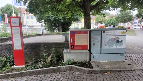 Informationstafel Mozartweg