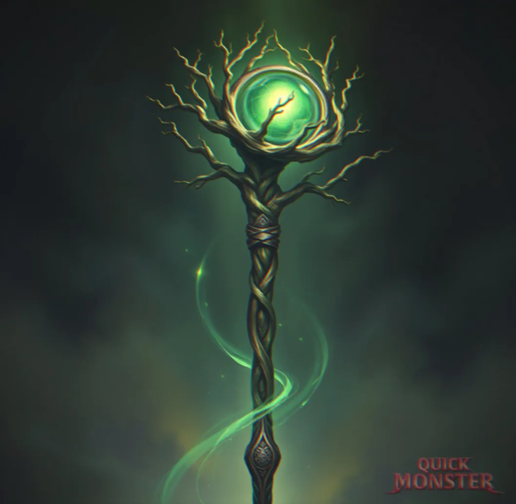 Staff of Arboros, Heart of the World-Tree