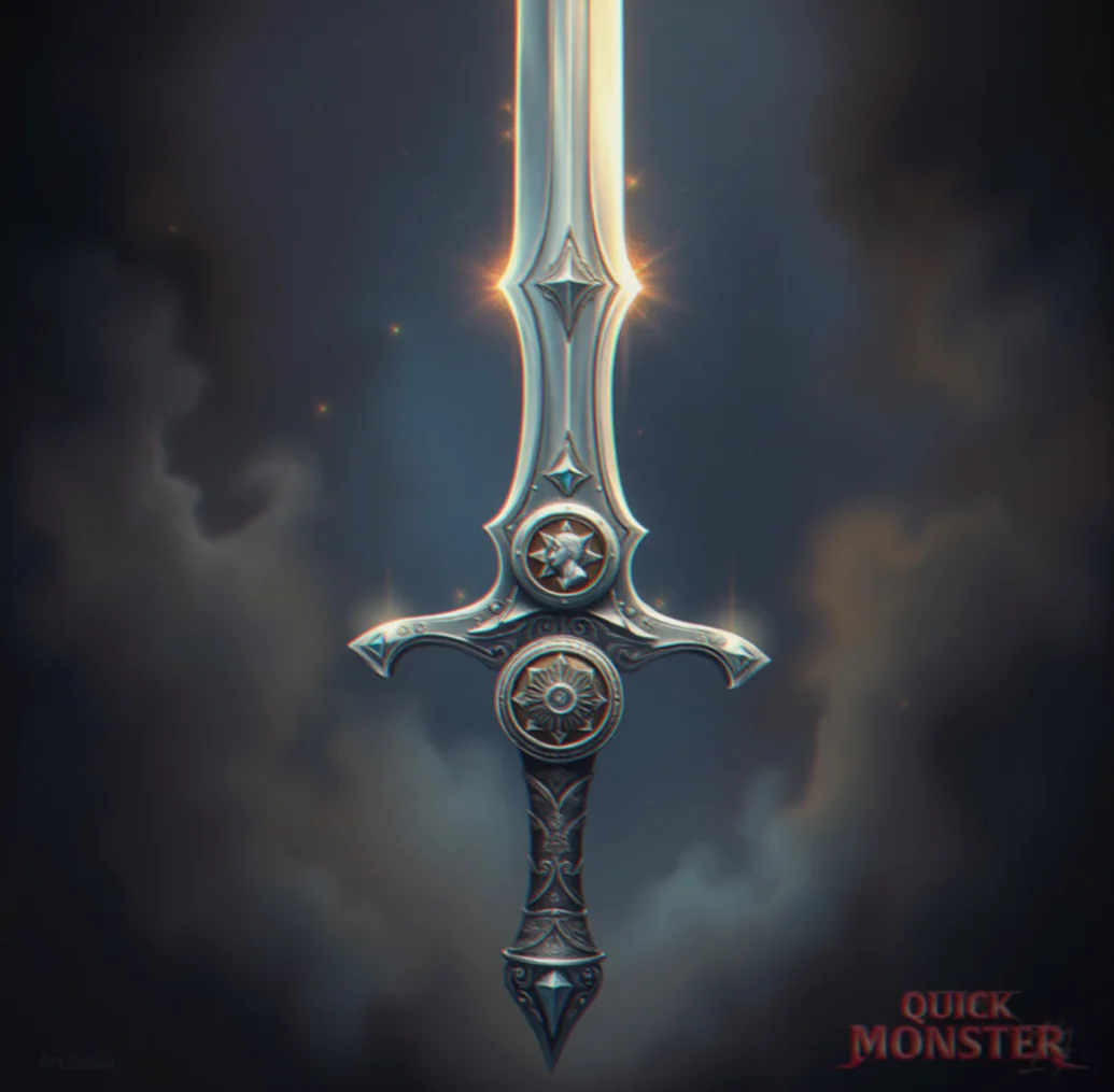 Saint Benedict's Silver Greatsword