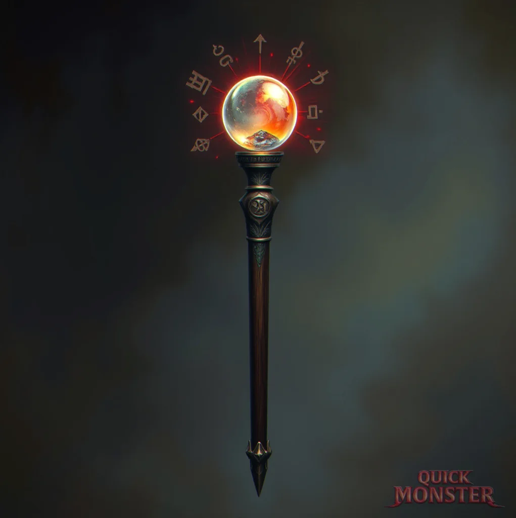 Elemental Topped Staff of the Archmagi