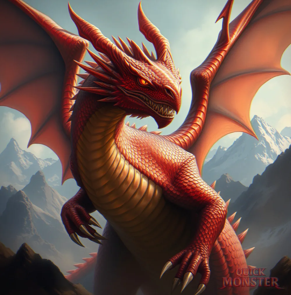 Young Red Dragon