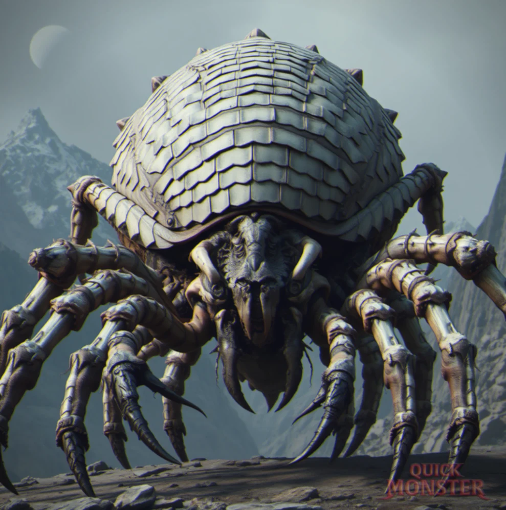 Bonebound Hermit Spider