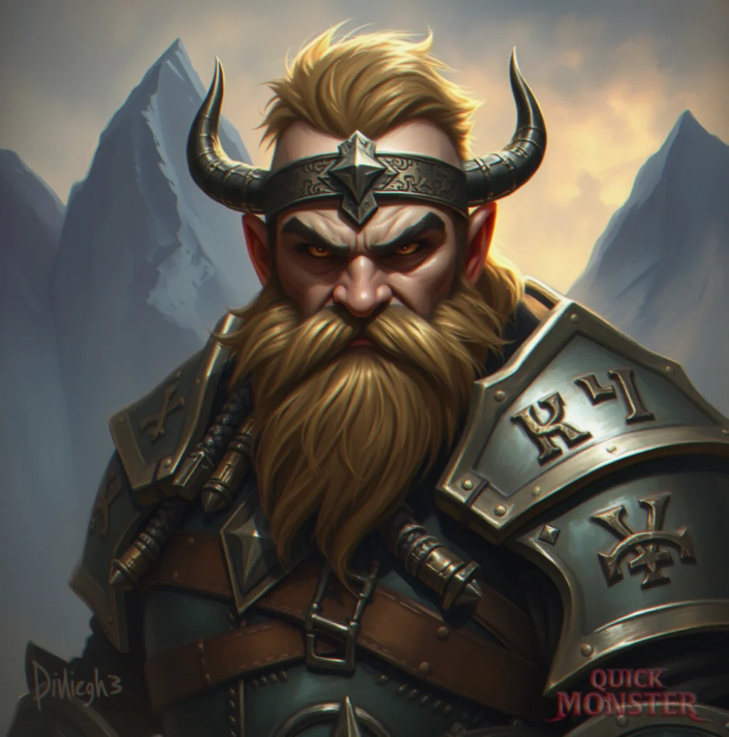 Runic Dwarven Champion