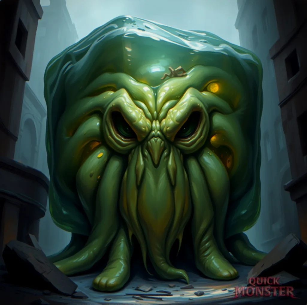 Corridor Gelatinous Cube