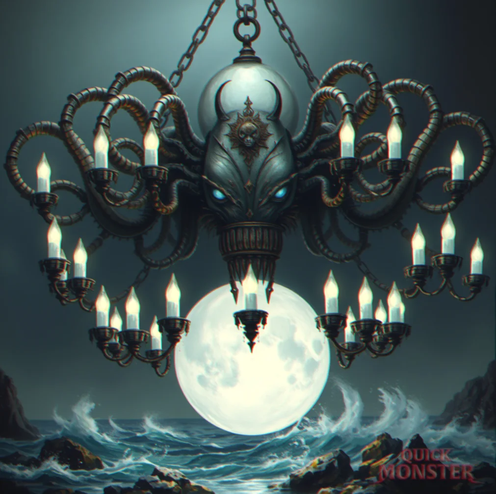 The Demanding Moon-Chandelier