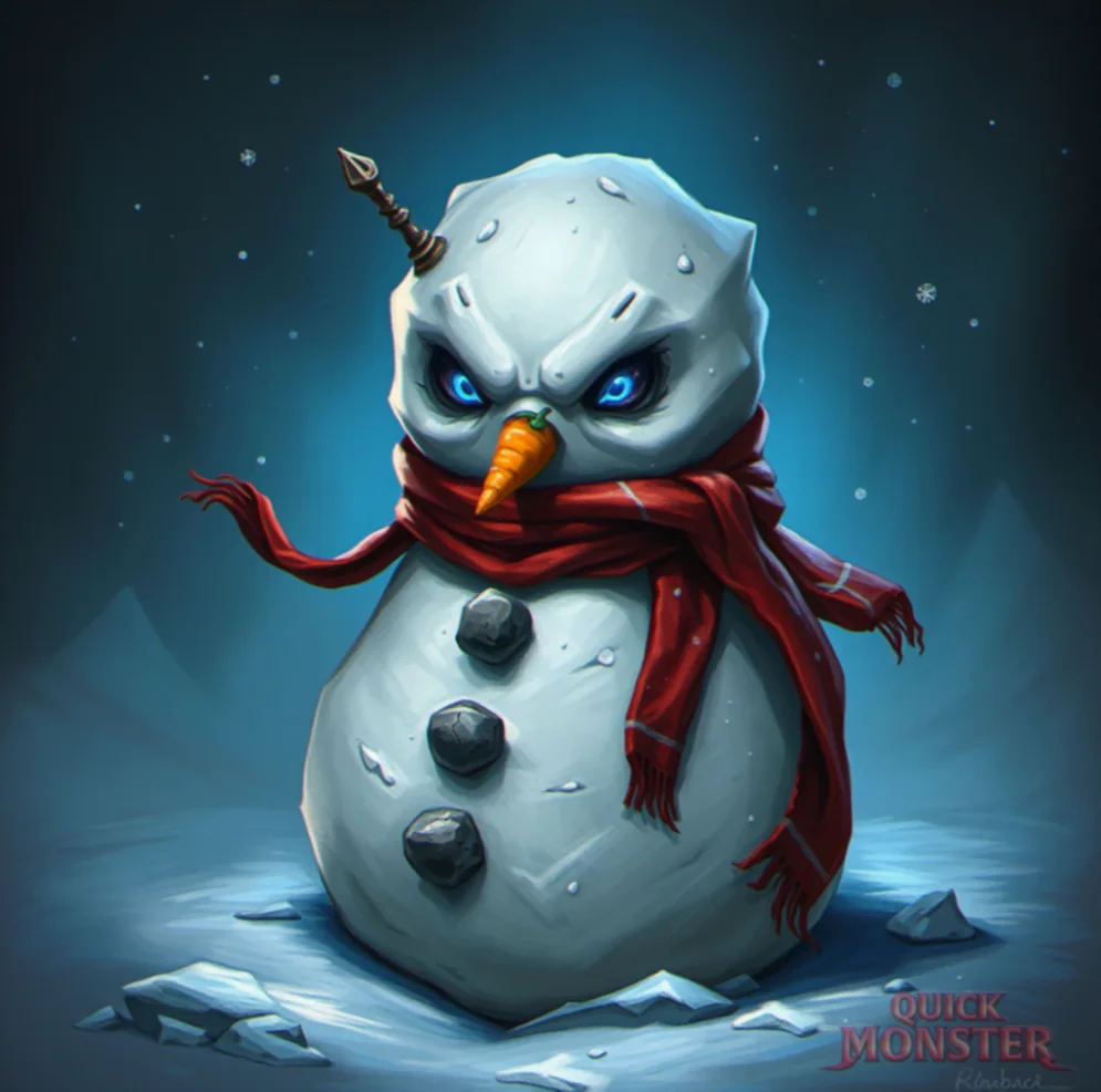 Listbound Snowman