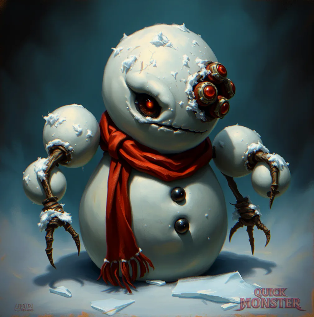 Morrow, the Unmelted Snowman