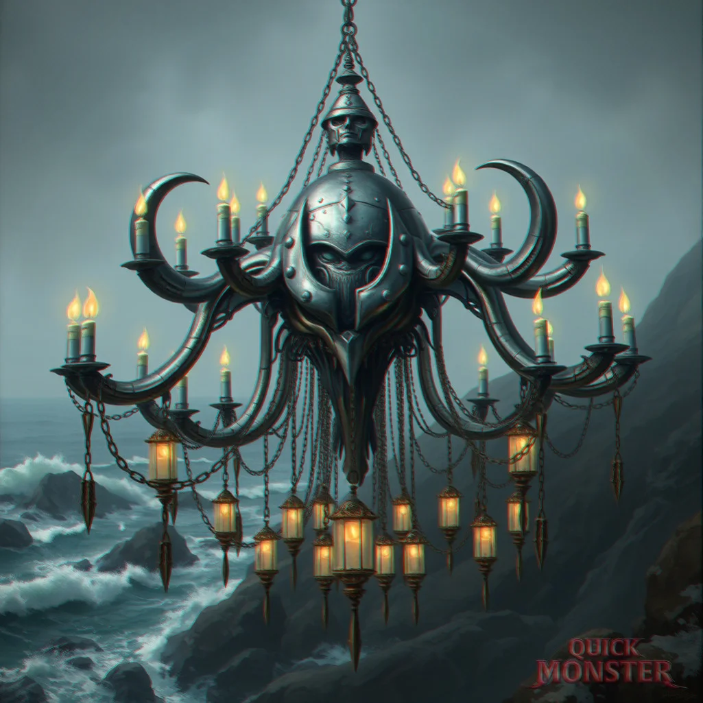 Tide-Mad Moonchandelier