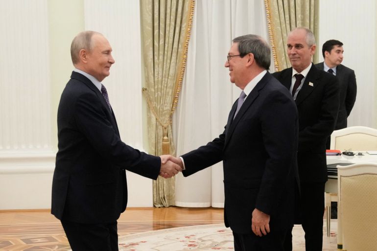 Russia’s Putin meets Cuban FM, says US restrictions ‘unacceptable’