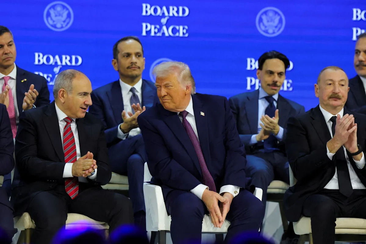 Trump hosts first Board of Peace meeting