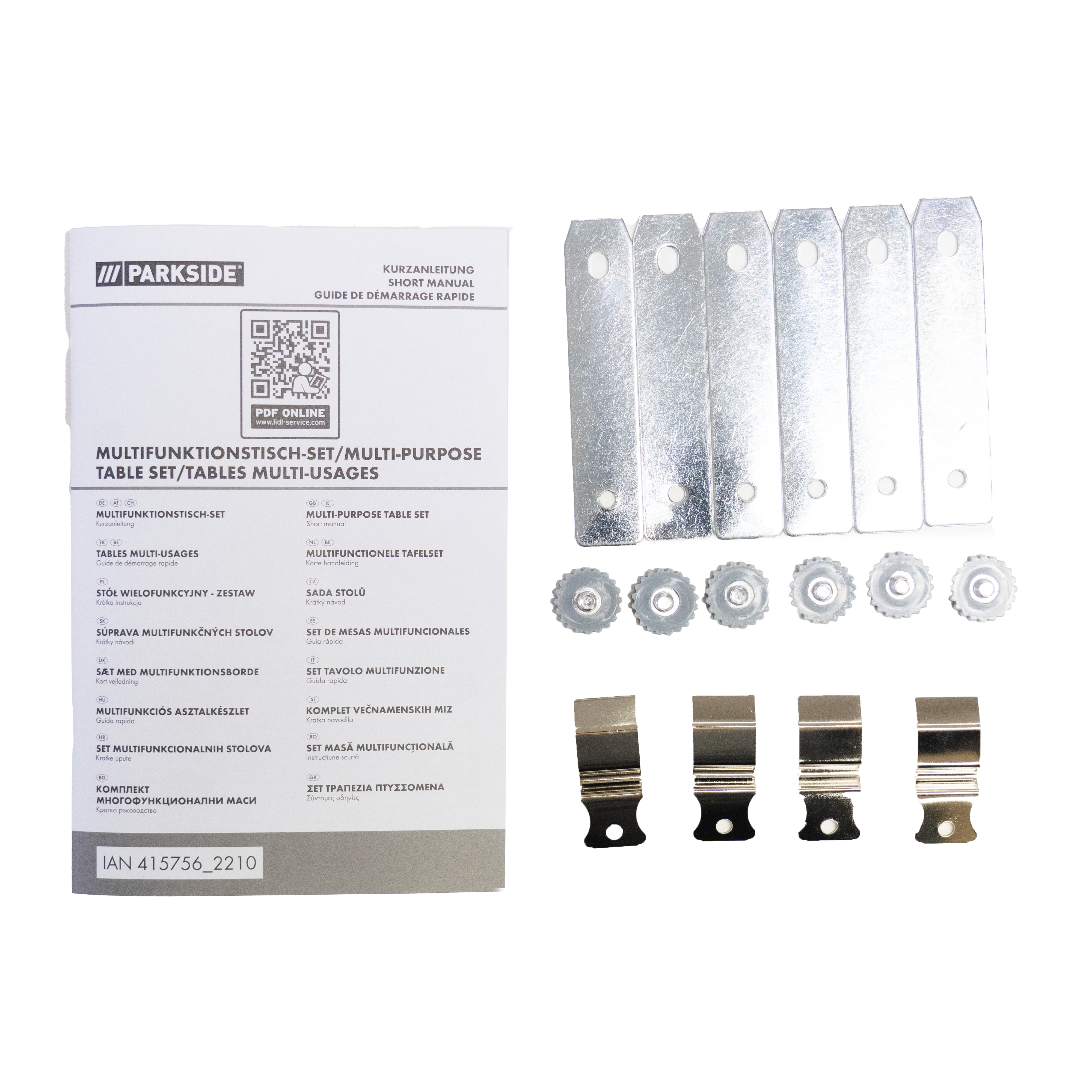 Tisch - Multifunktionstisch / Tapeziertisch / Klapptisch 3er Set