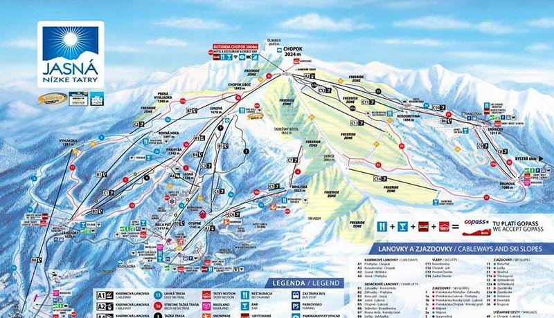 JASNÁ Niskie Tatry — ośrodek narciarski