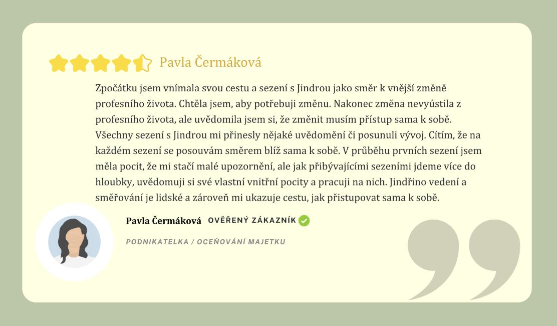 Recenze klienta
