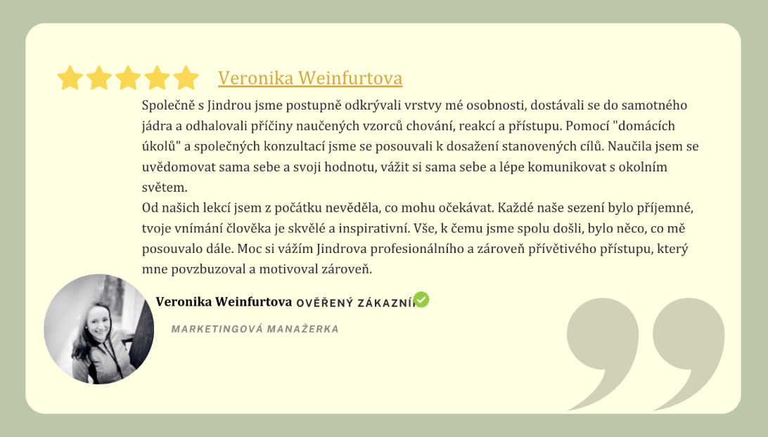 Recenze klienta