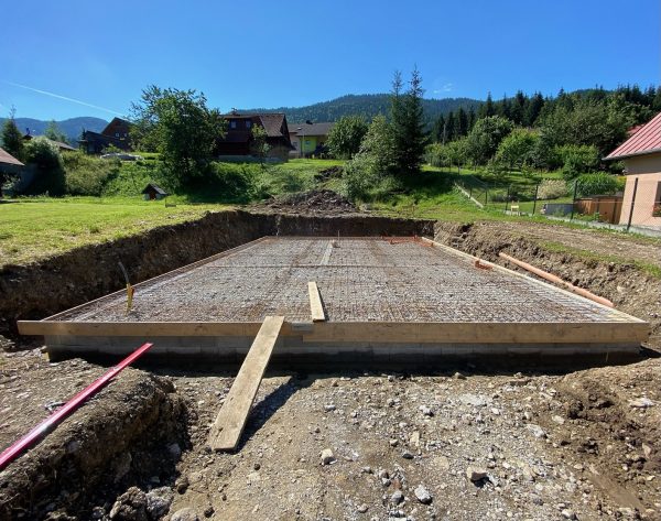 Príprava platne pred betonážou