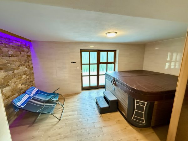 Wellness zóna v suteréne