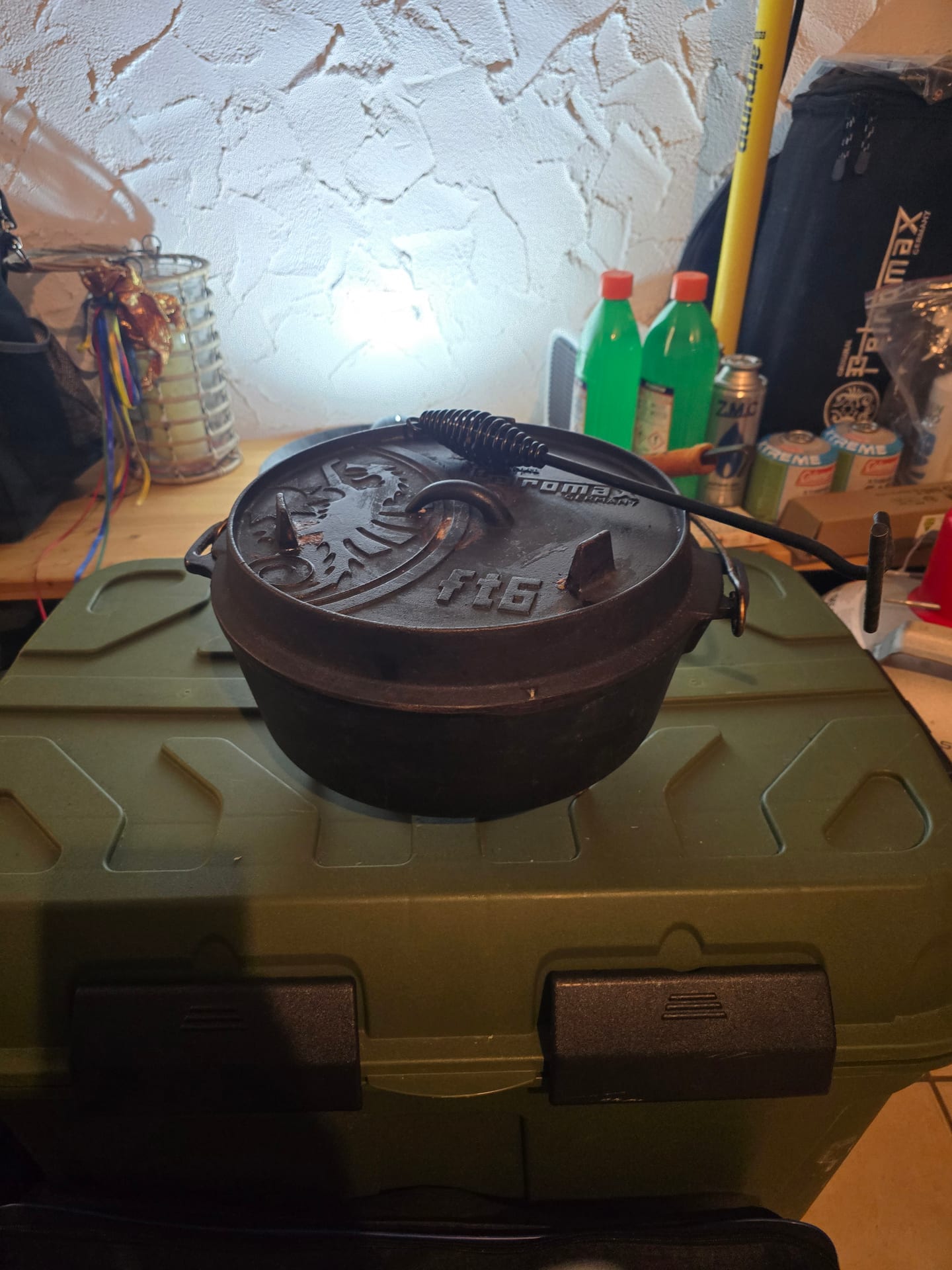 Original Petromax Dutch Oven ft6 mit viel Zubehör