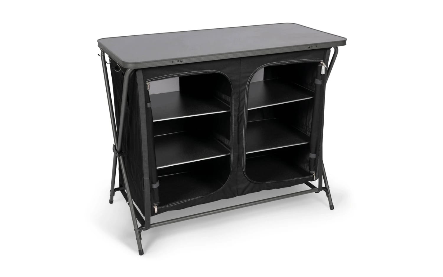 Kampa Zara Campingschrank Schwarz 110 X 53,5 X 90 cm