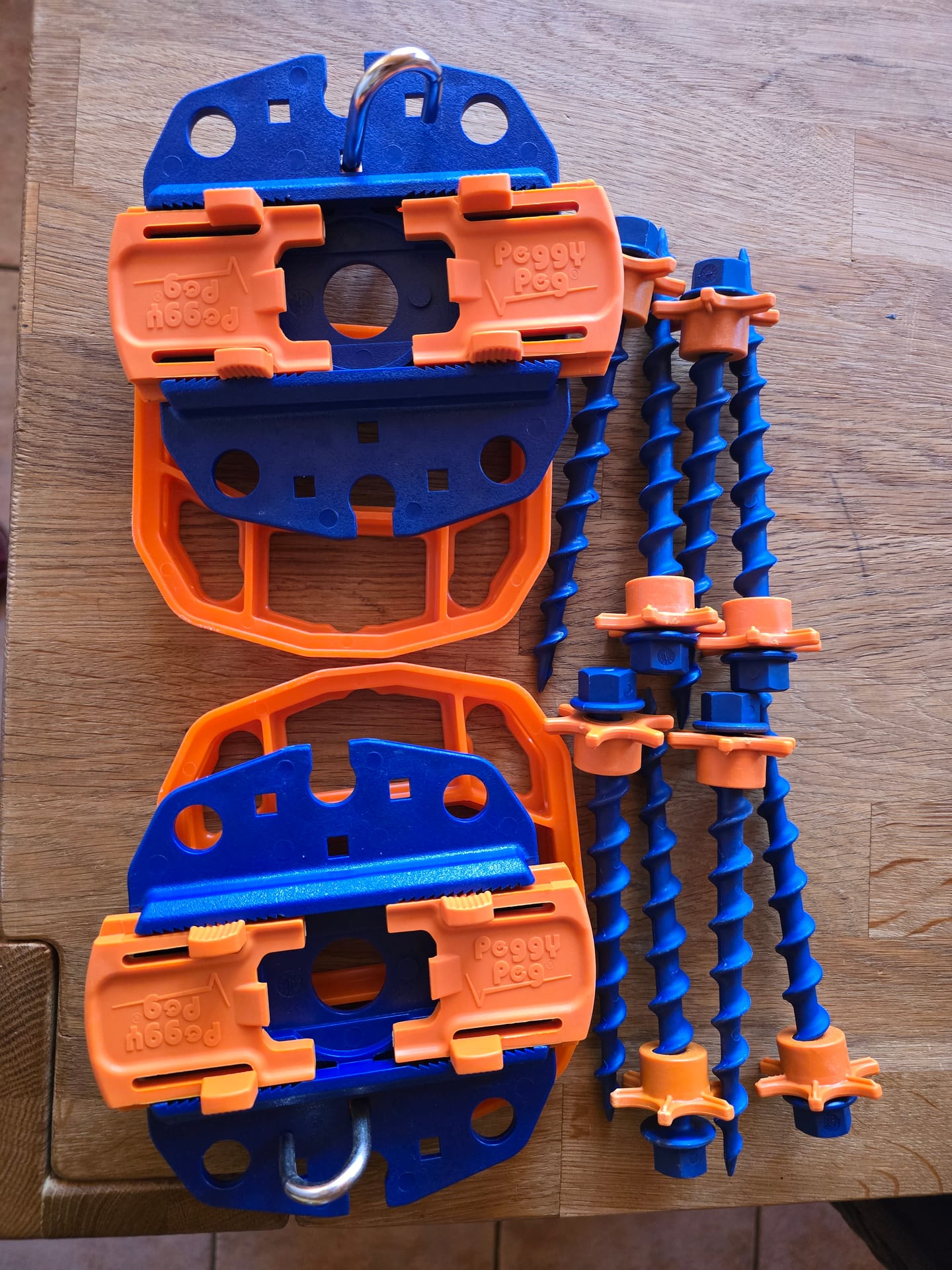 Peggy Peg Markise Ankerplatte (Set) NEU!
