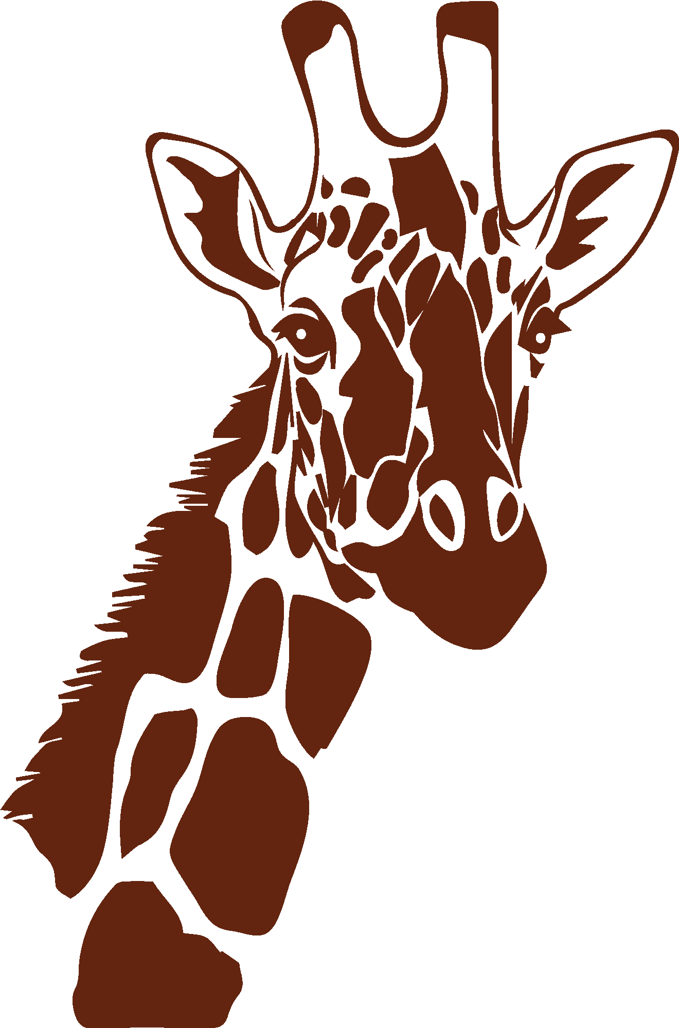 Giraffe Outline