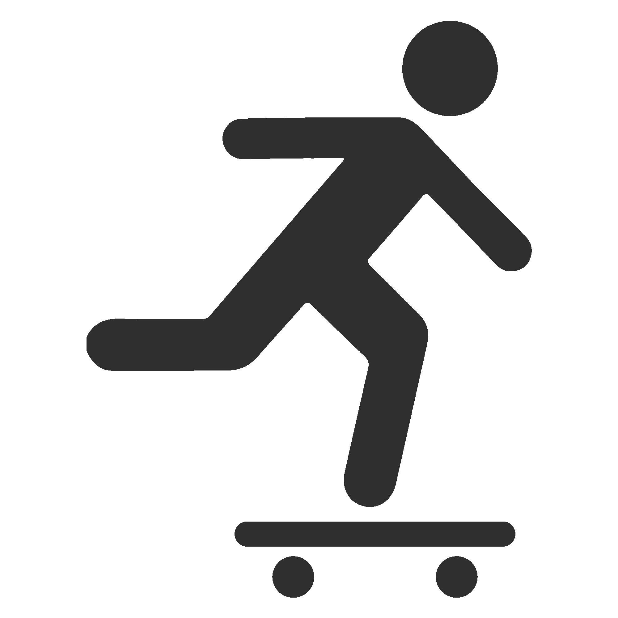 Skateboarder Icon