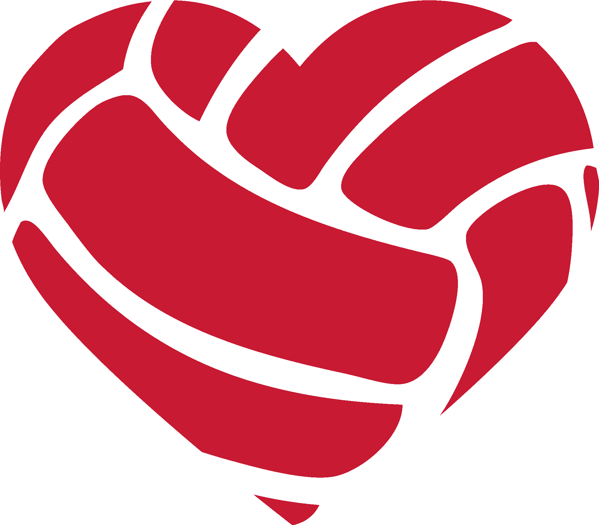 Volleyball Heart