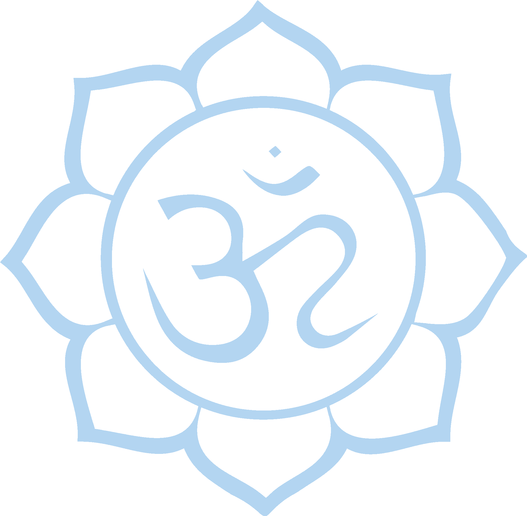Om Lotus Flower