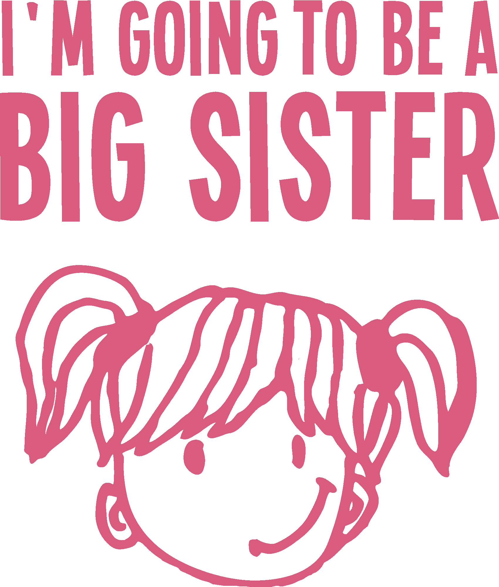 I'm going to be a big sister
