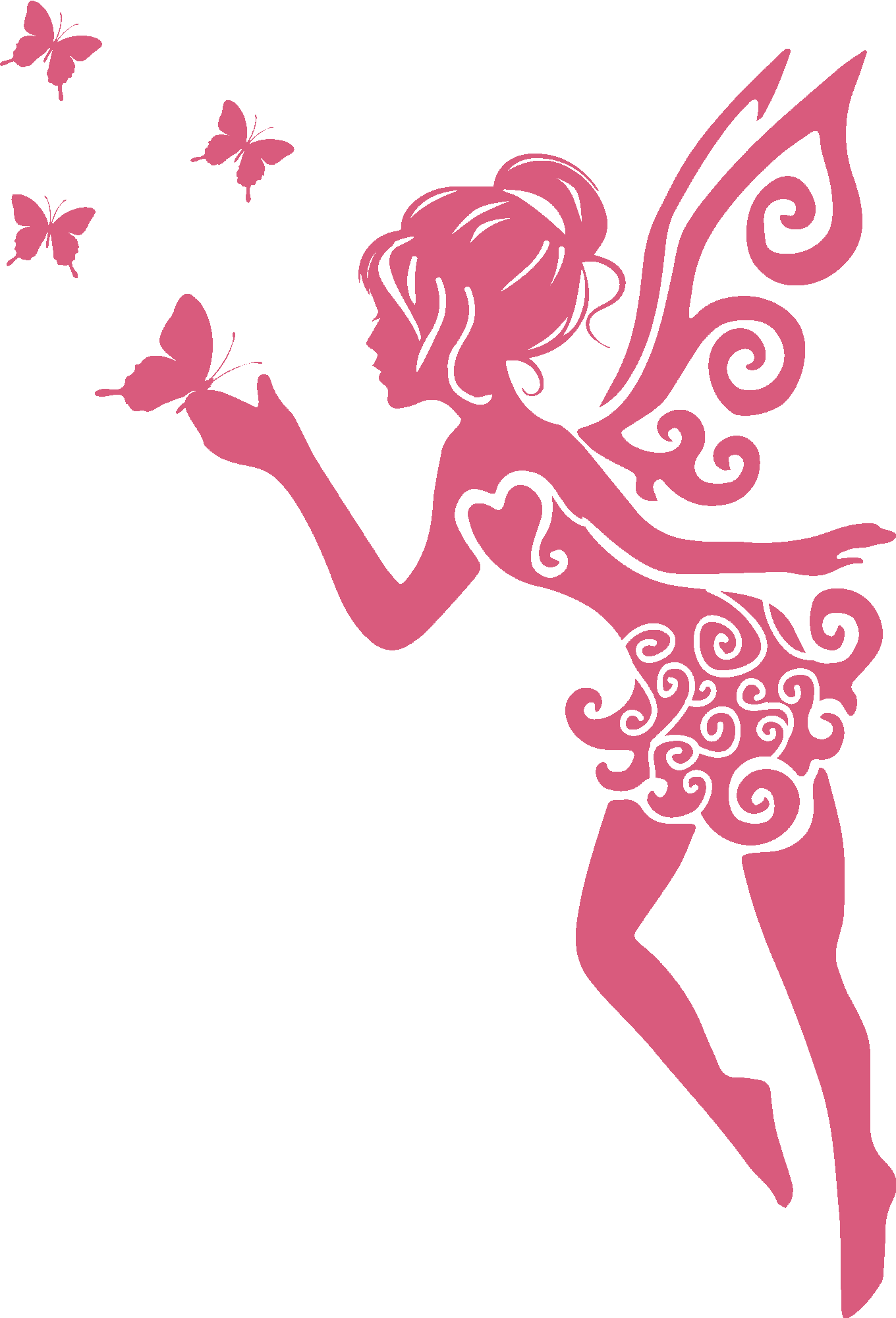 Fairy With Butterflies