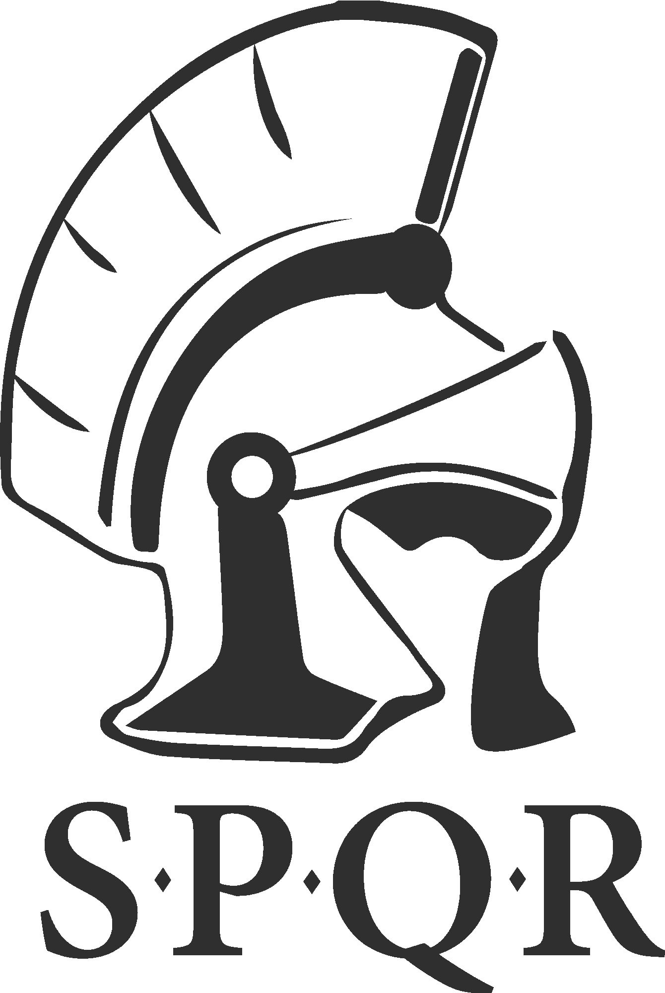 SPQR Roman Helmet