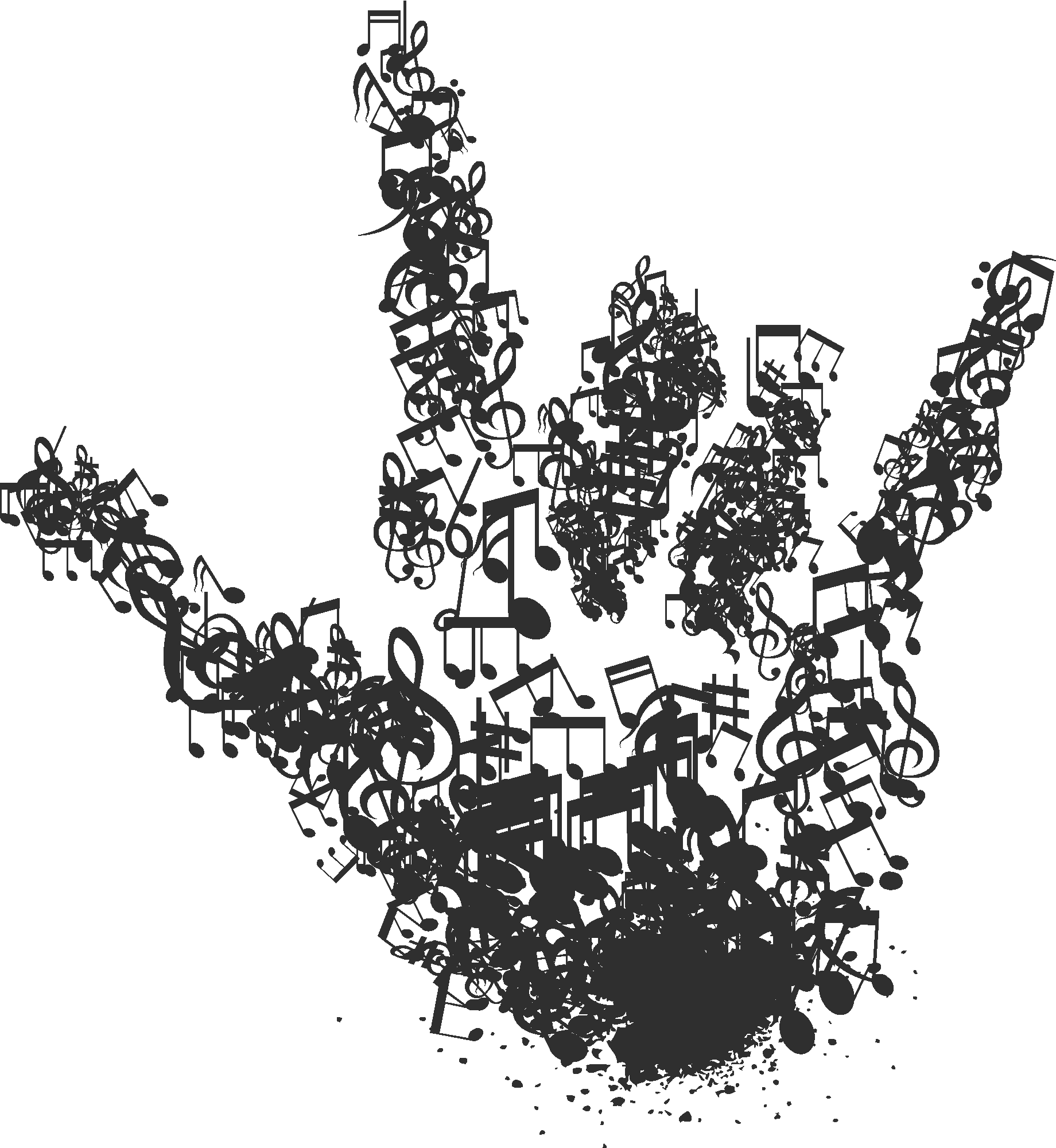 Rock On Hand Stylish
