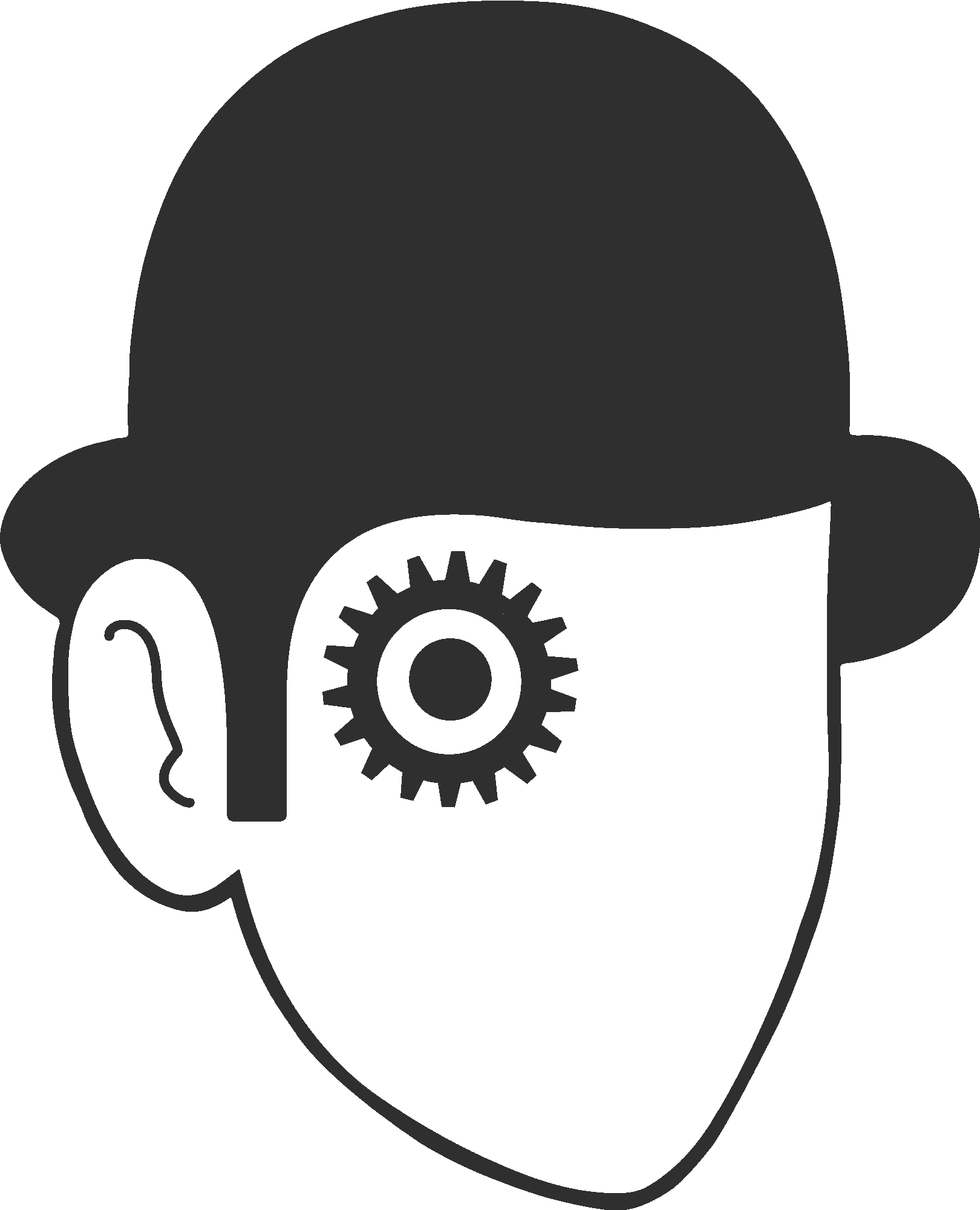 Clockwork Orange Head
