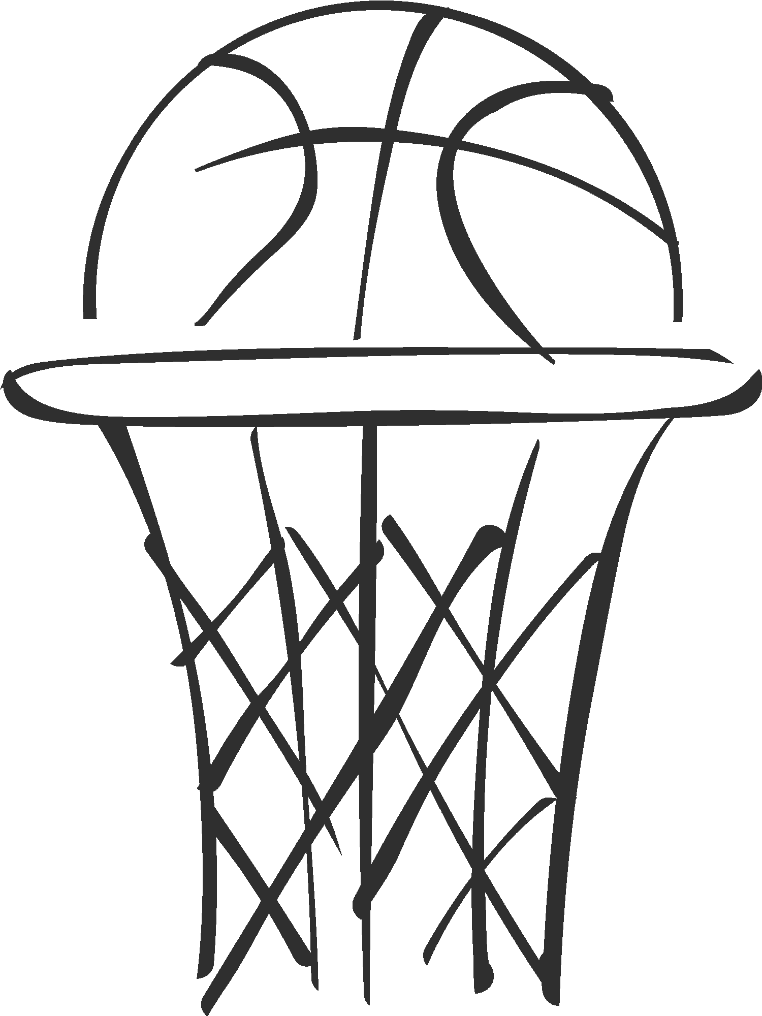 Basketball Scribble