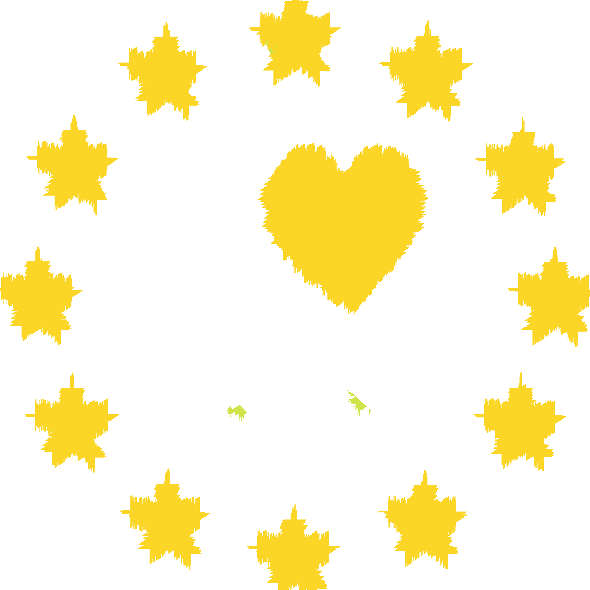 I Love EU Scribble