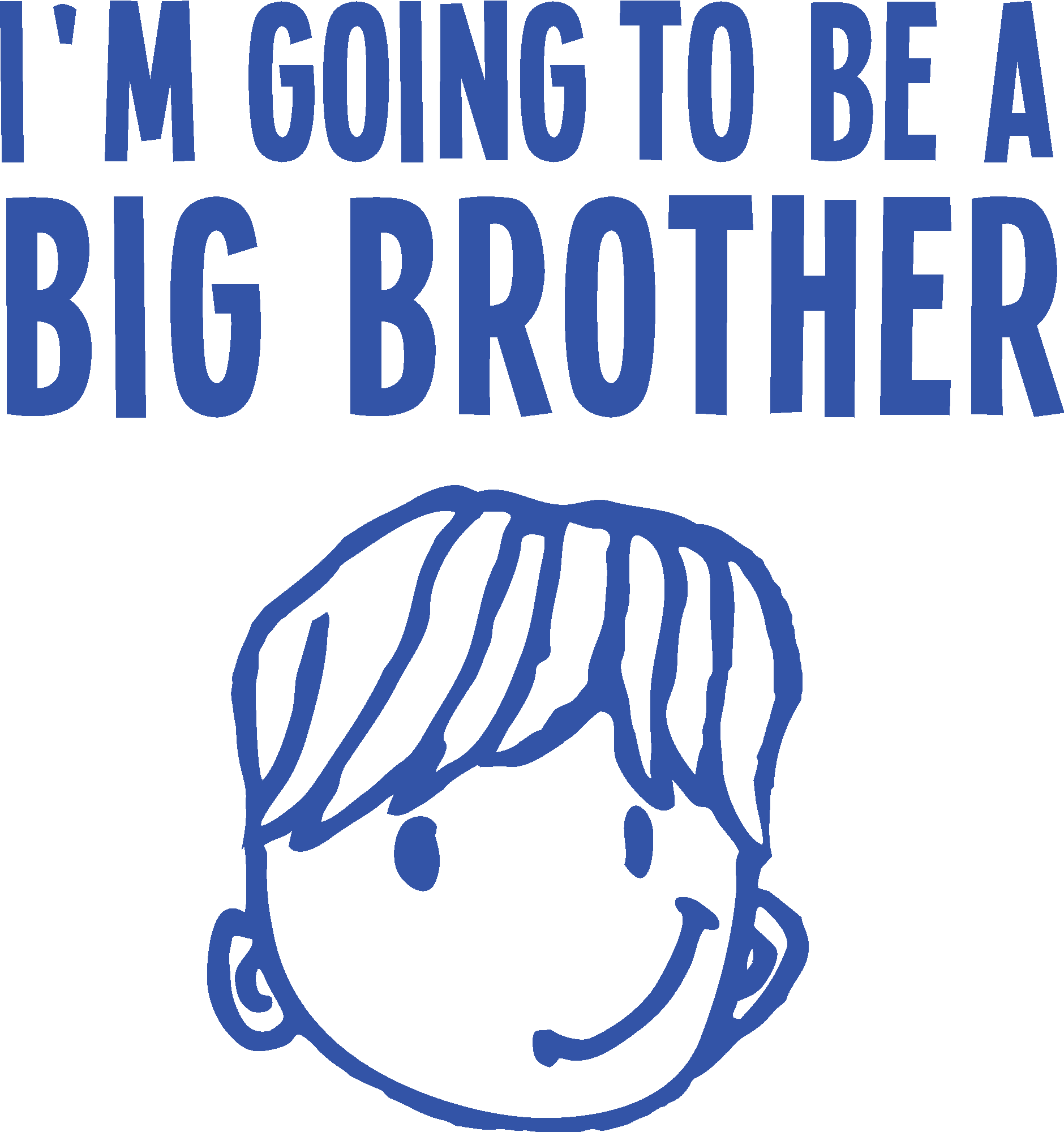 I'm going to be a big brother