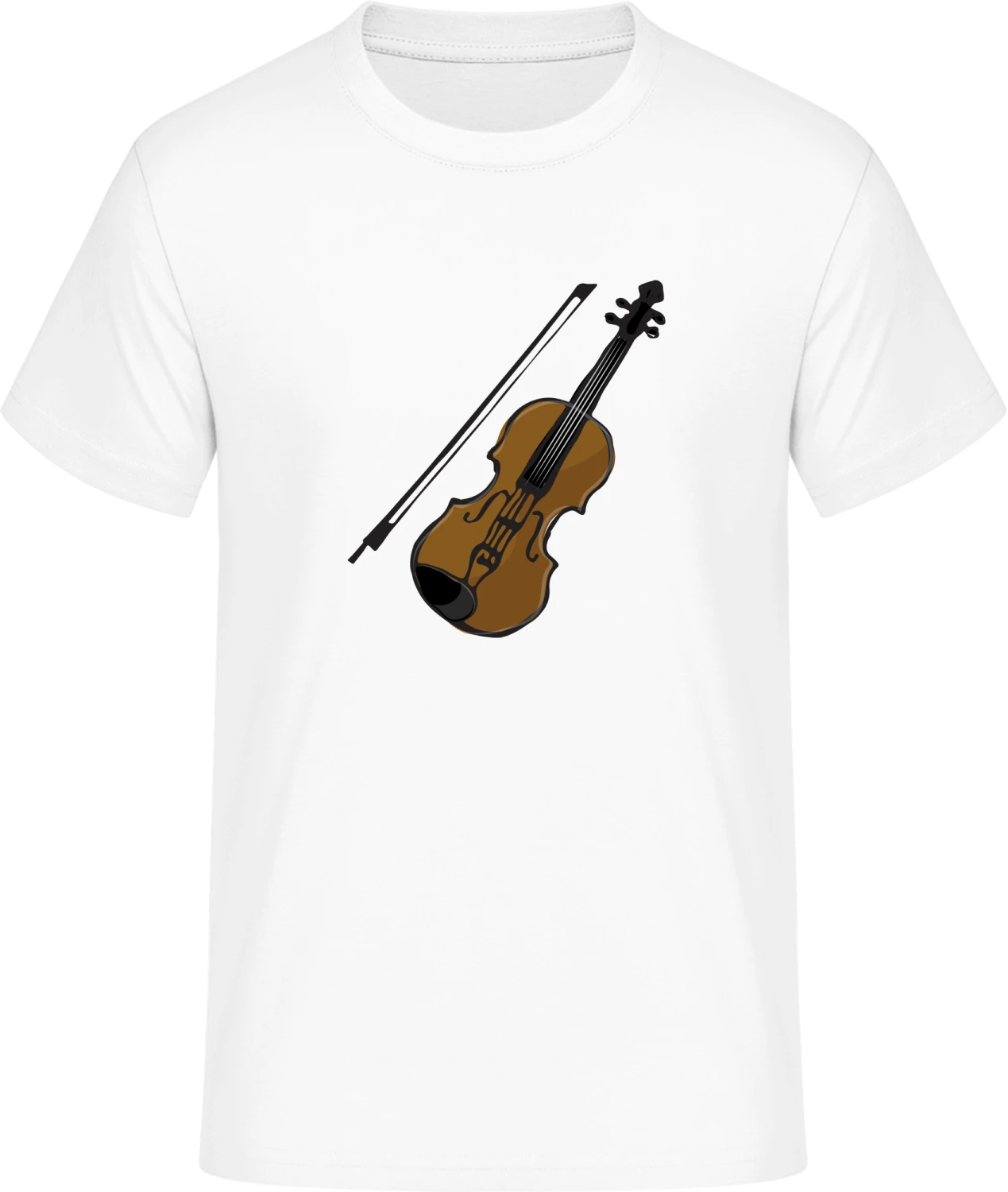 Violin Illustration - Front_Weiß