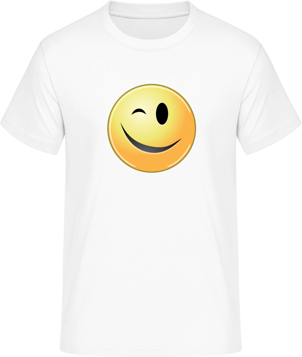 Wink Smiley - Front_Weiß