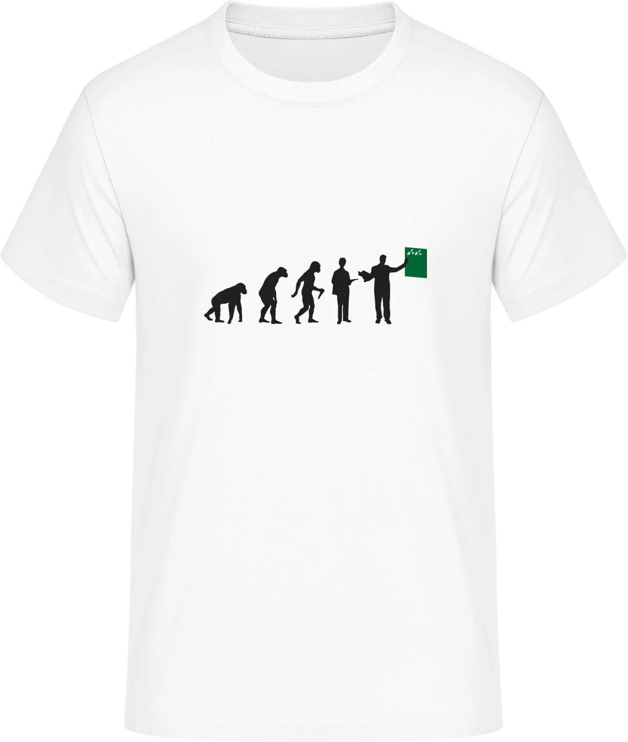 Teacher Evolution - Front_Weiß