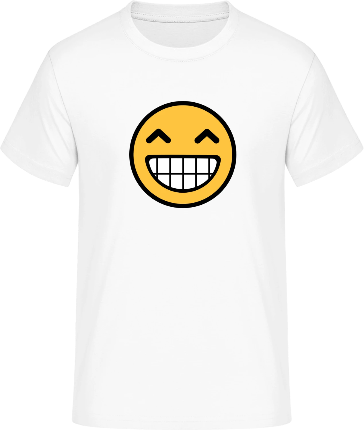 Smiley Emoticon - Front_Weiß