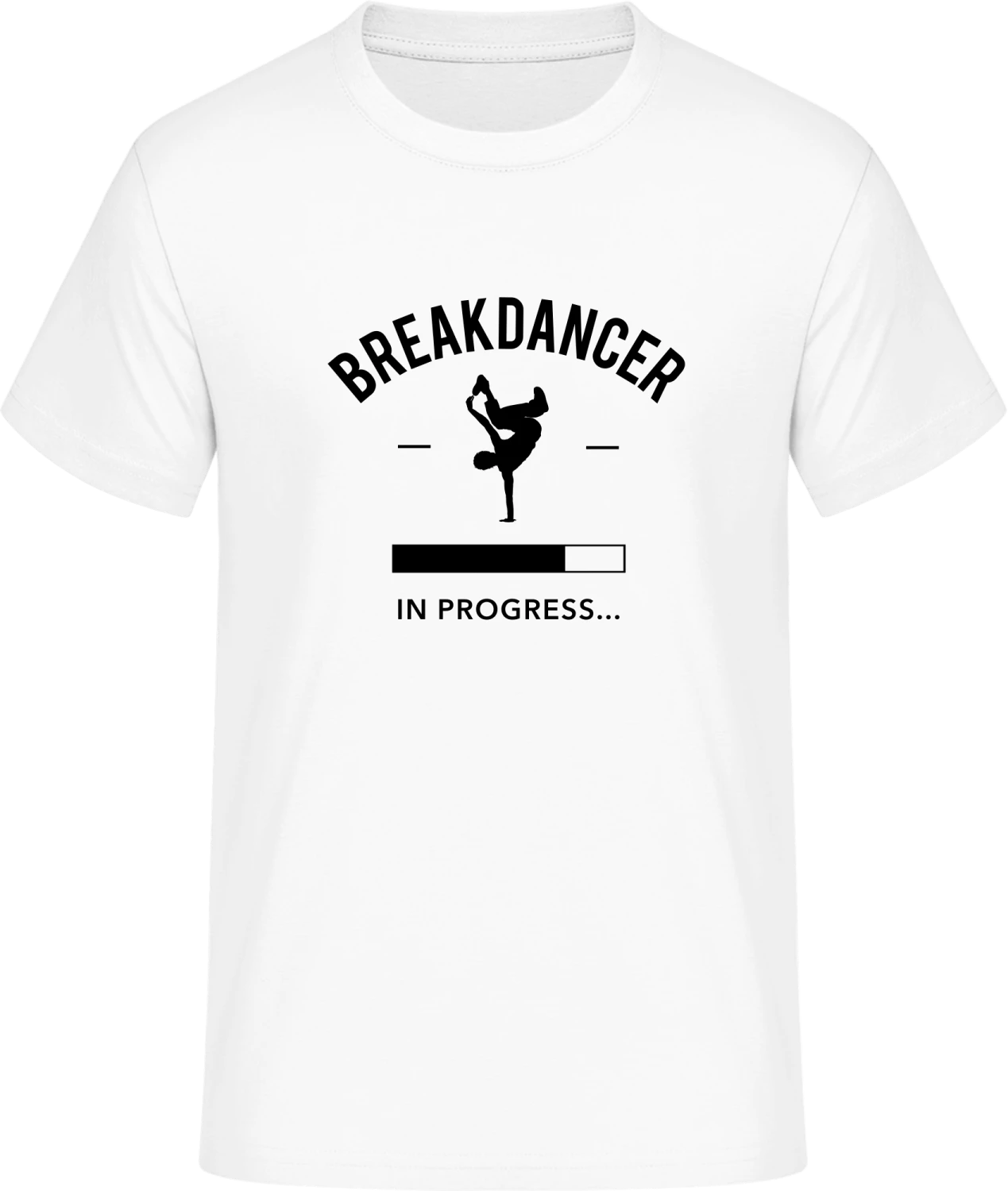 Breakdancer in Progress - Front_Weiß