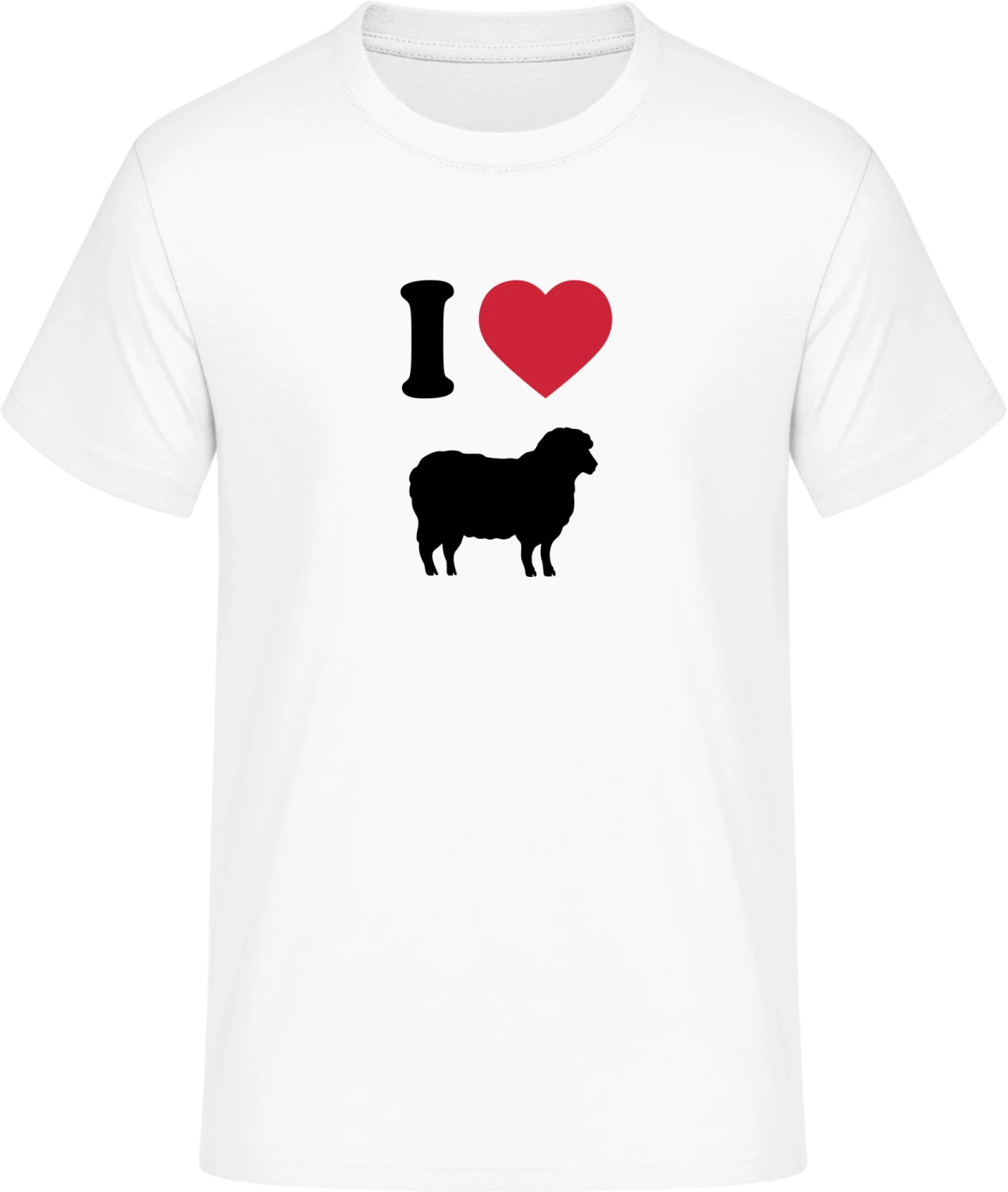I Love Black Sheeps - Front_Weiß
