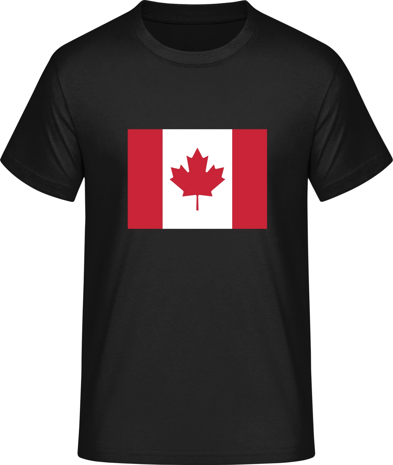 Canada Flag - Front_Schwarz