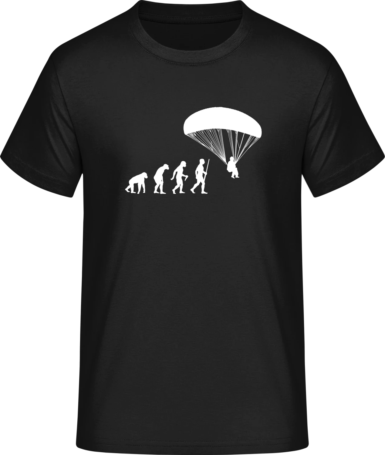 Paragliding Evolution - Front_Schwarz