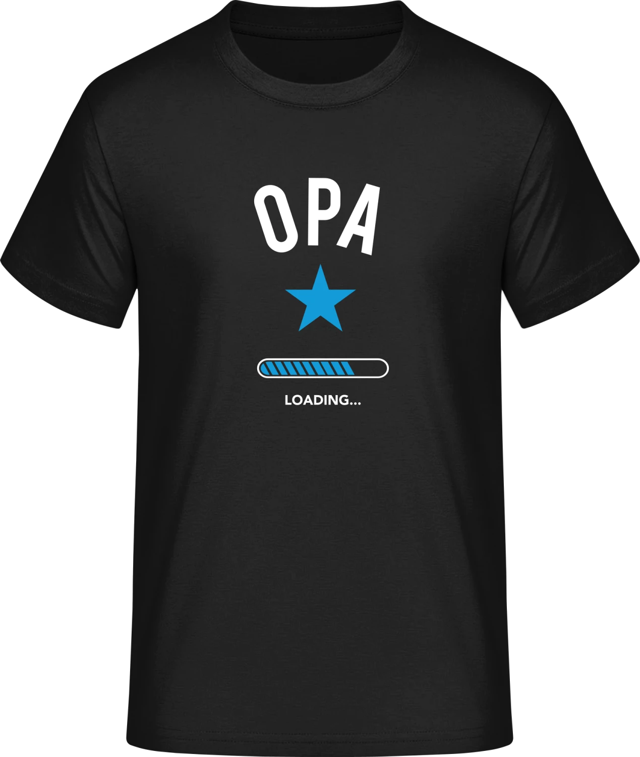 Werdender Opa Loading - Front_Schwarz